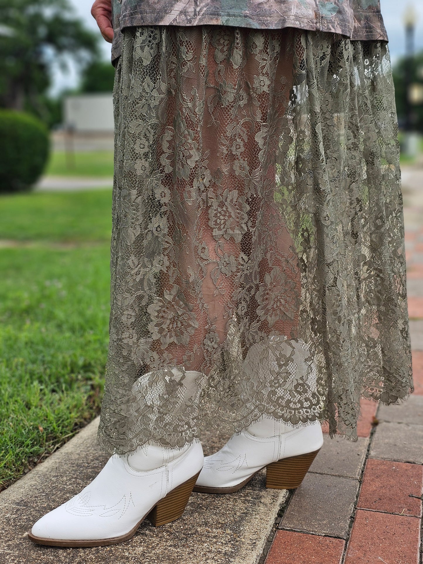 Lace Camo Dress