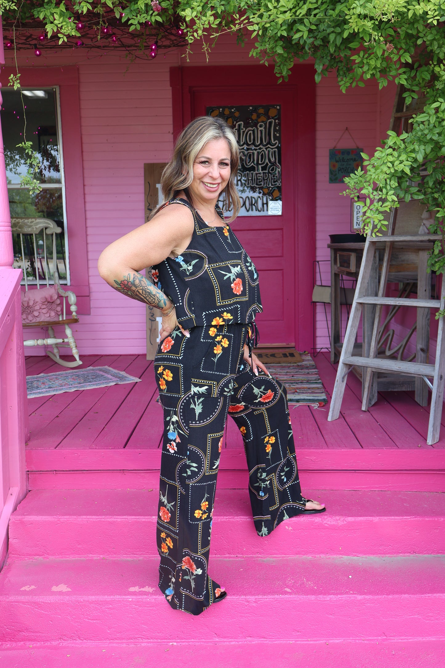 Printed Matching Set