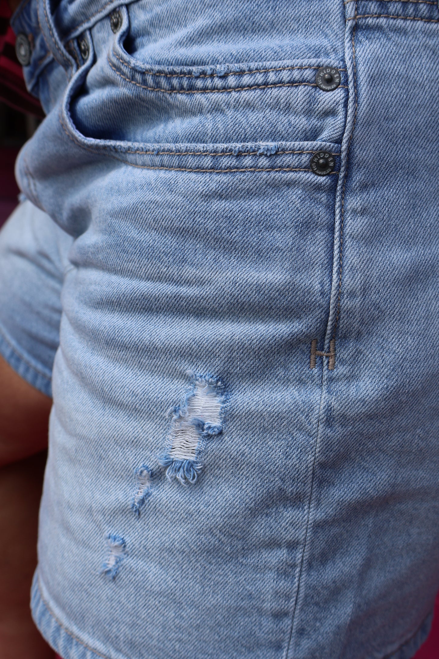 Relaxed Denim Shorts