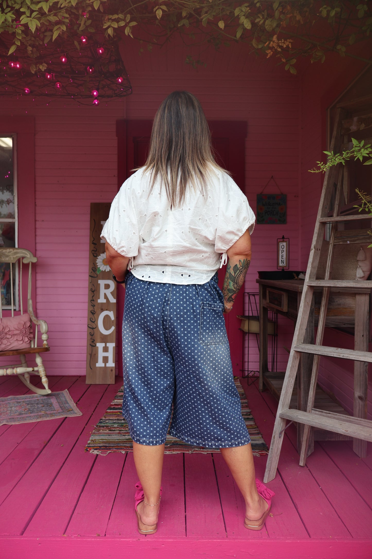 Polka Dot Culotte