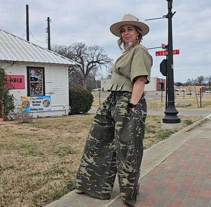 Street Style Camo Pants