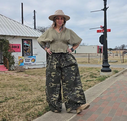Street Style Camo Pants
