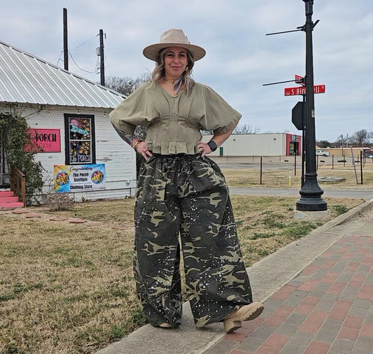 Street Style Camo Pants