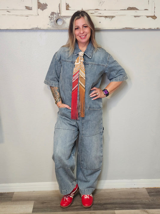Denim Jumpsuit