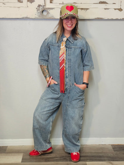 Denim Jumpsuit