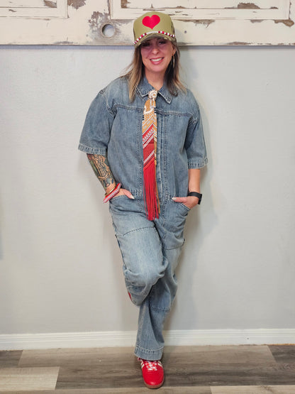 Denim Jumpsuit