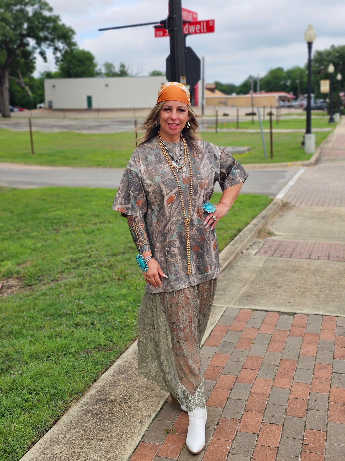 Lace Camo Dress