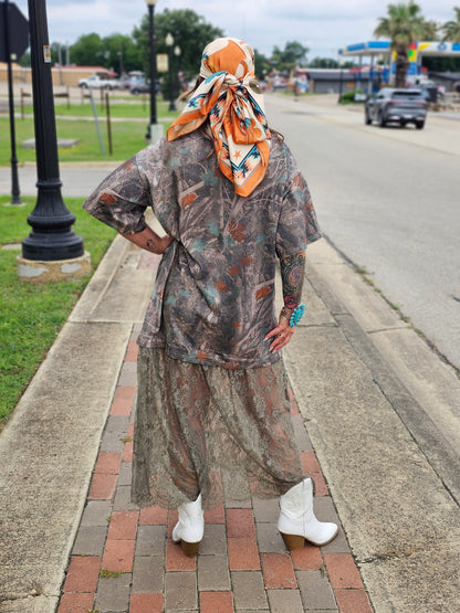 Lace Camo Dress