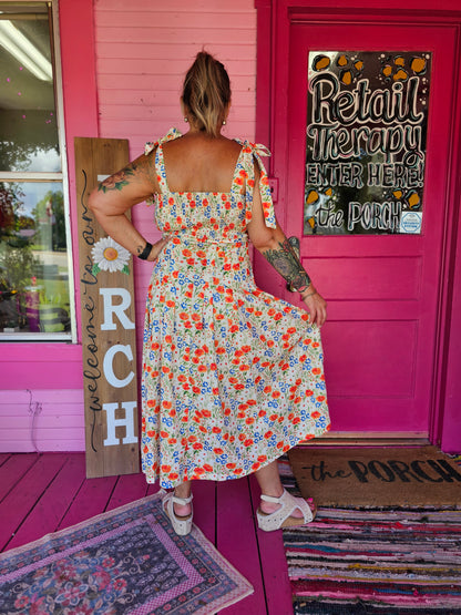 Floral Midi Dress