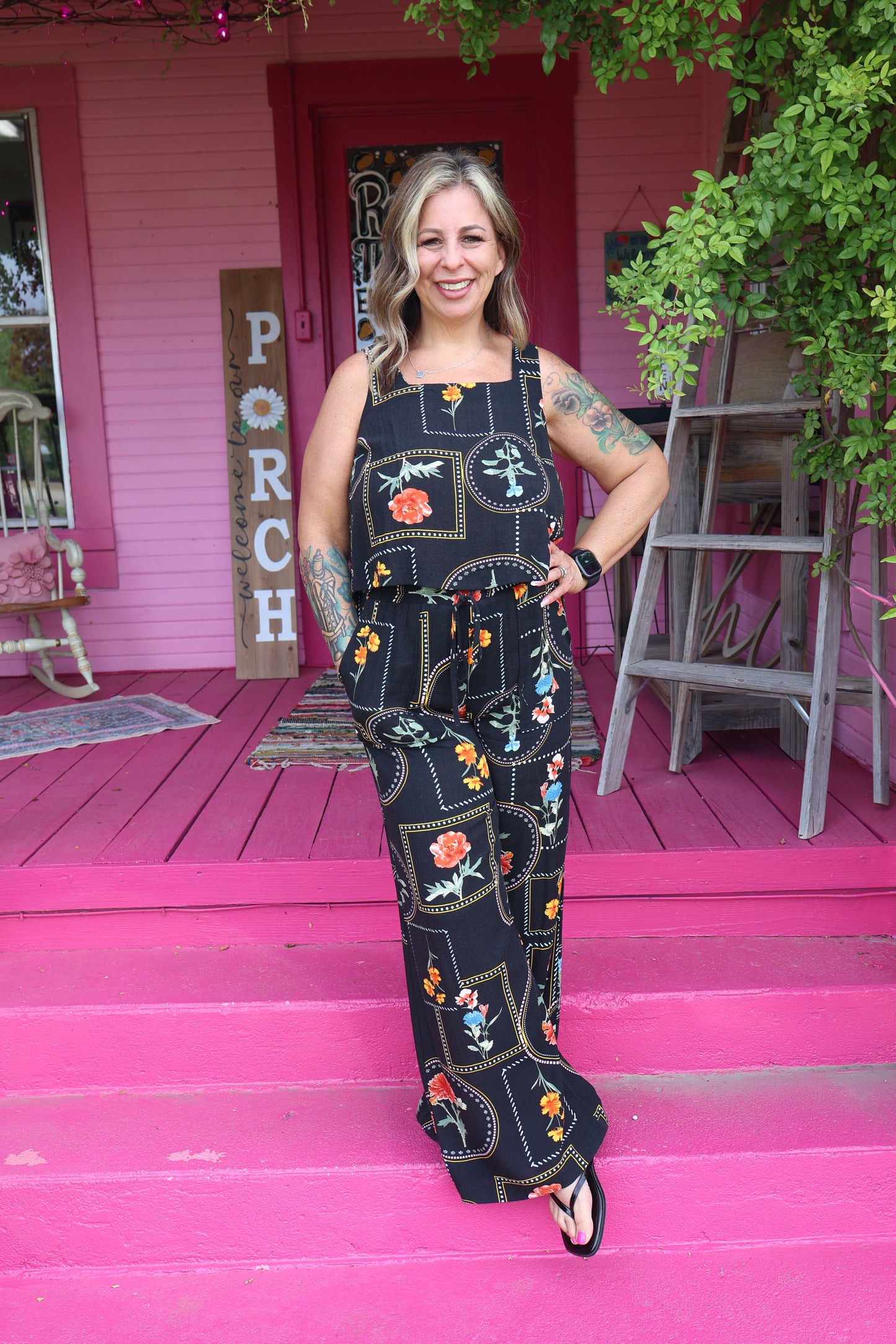 Printed Matching Set