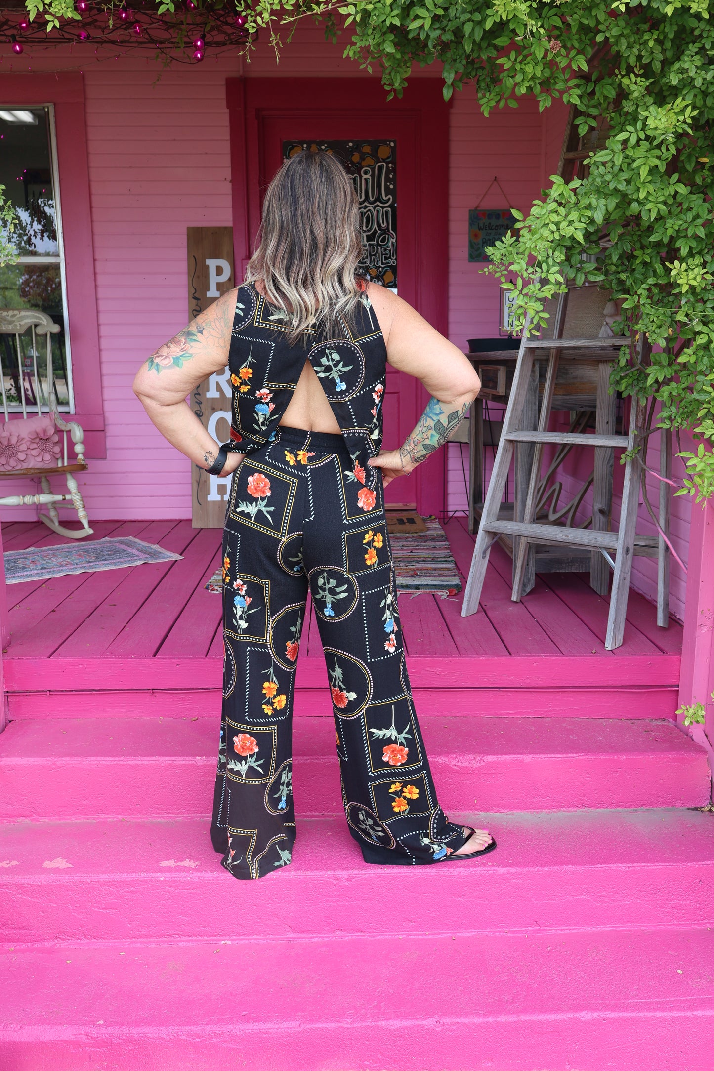 Printed Matching Set