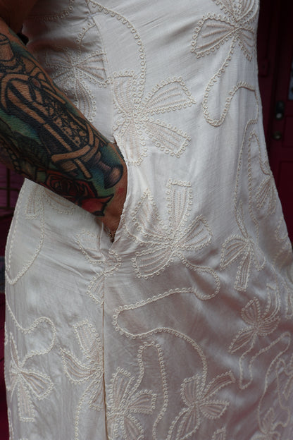 Embroidered Maxi Dress