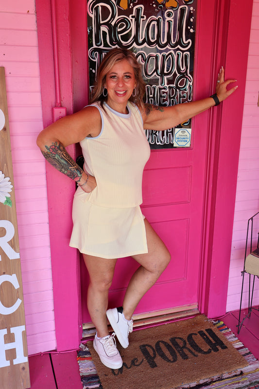 Banana Skort Set