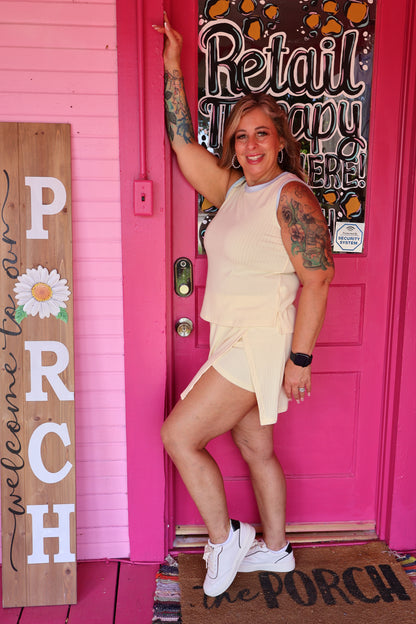 Banana Skort Set