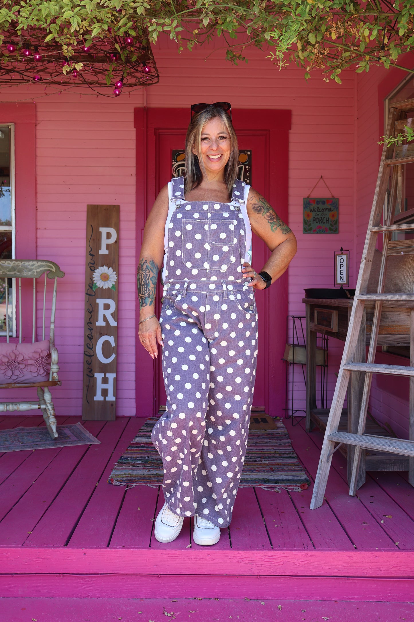 Polka Dot Jumpsuit
