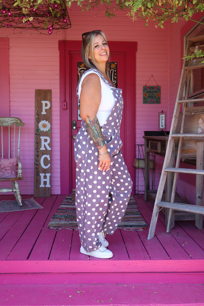 Polka Dot Jumpsuit