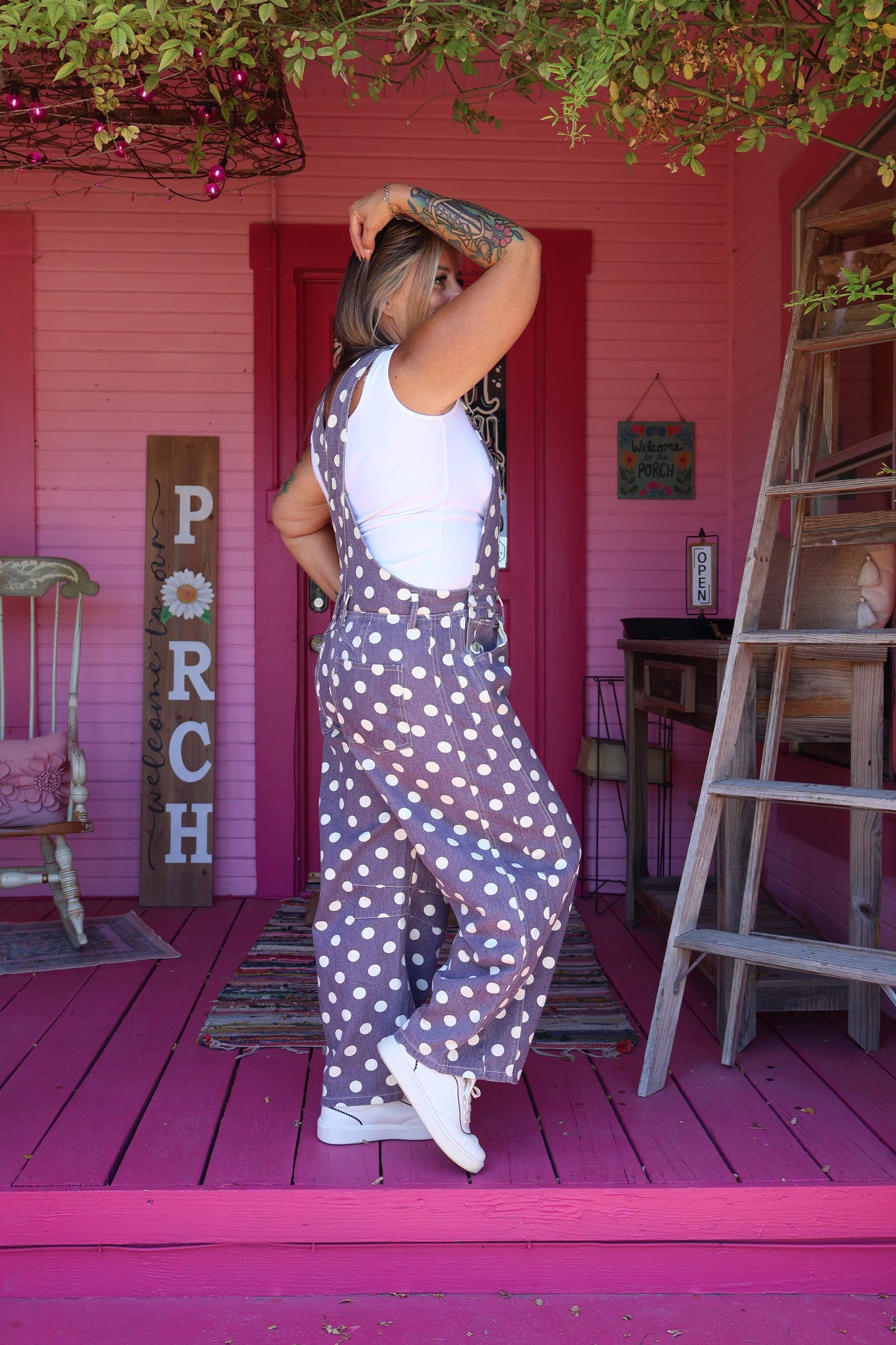 Polka Dot Jumpsuit