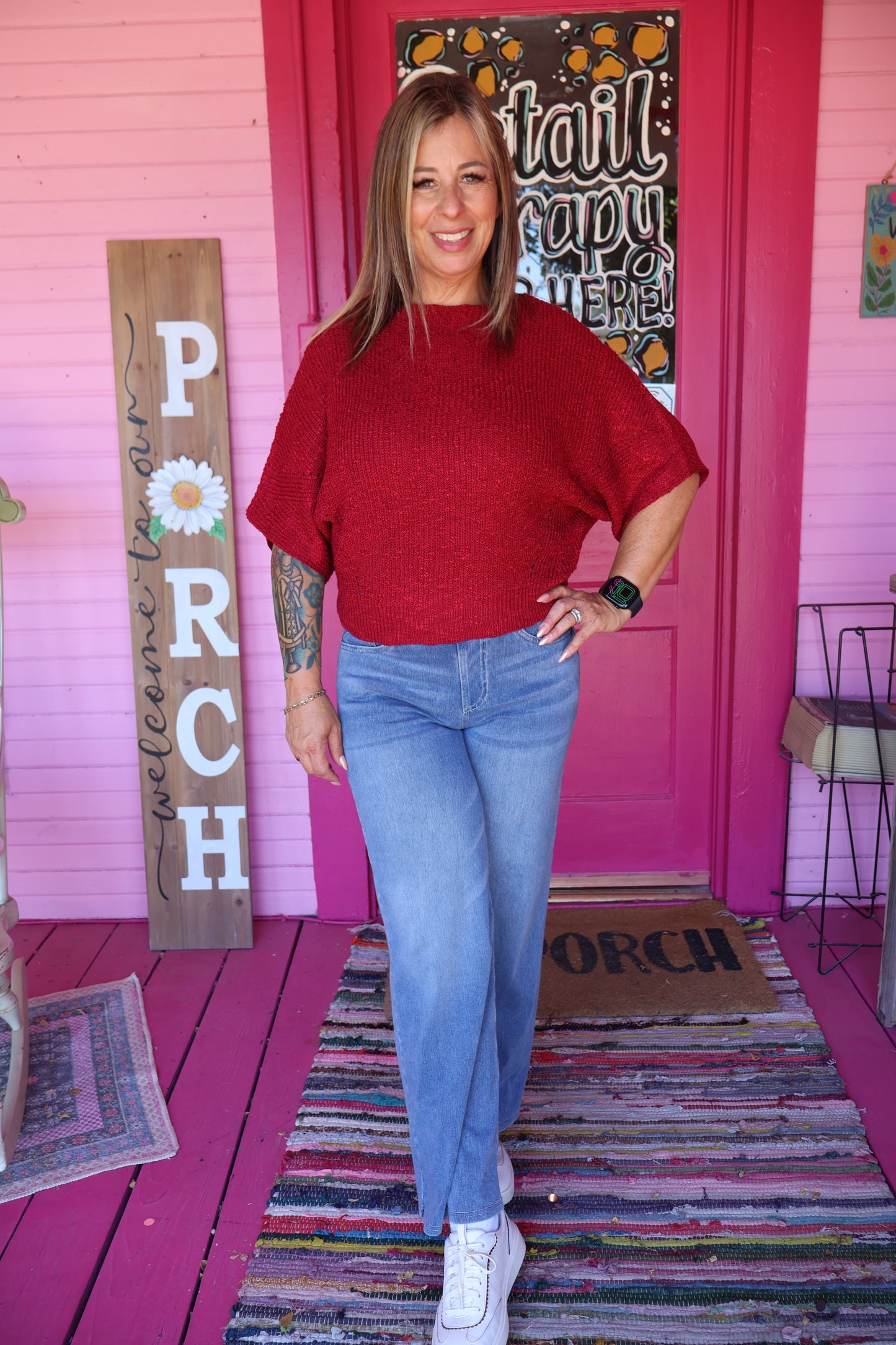 Cropped Sweater