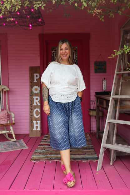 Polka Dot Culotte