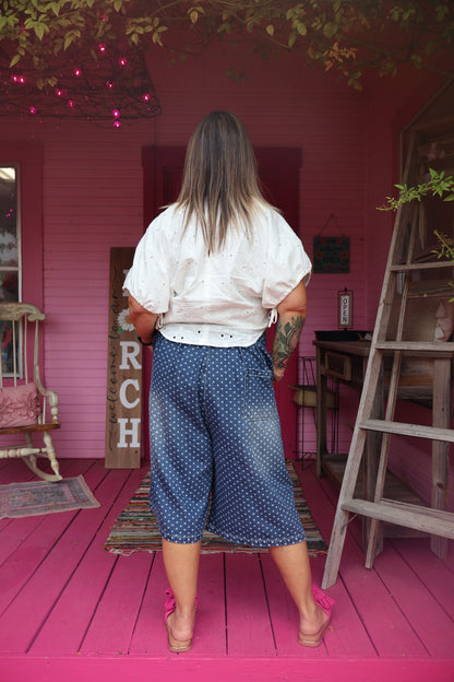 Polka Dot Culotte