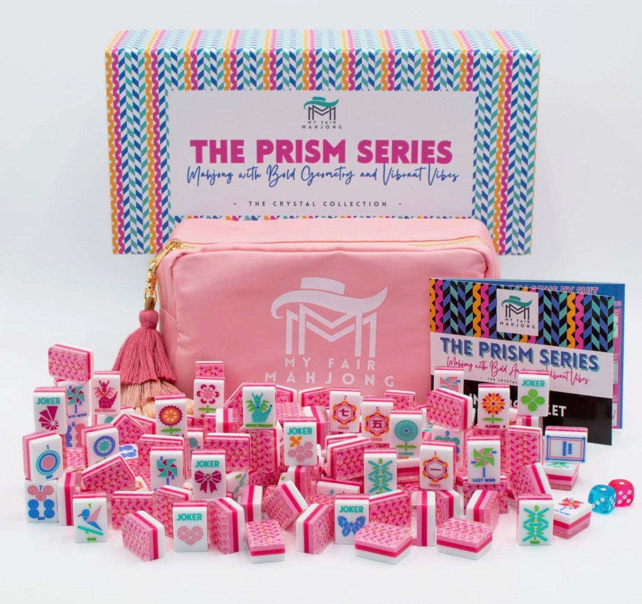 Mahjong Tile Set Crystal Prism/ Motor Series