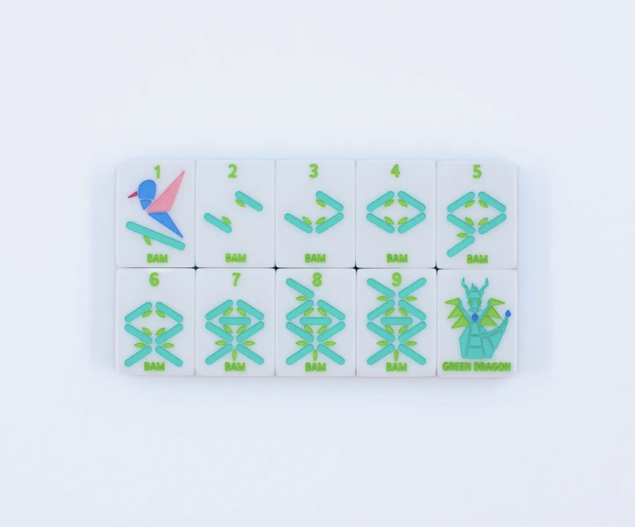 Mahjong Tile Set Crystal Prism/ Motor Series
