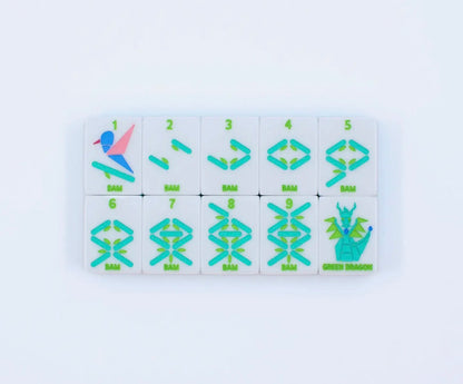 Mahjong Tile Set Crystal Prism/ Motor Series