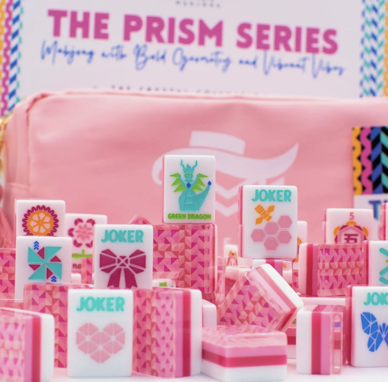 Mahjong Tile Set Crystal Prism/ Motor Series