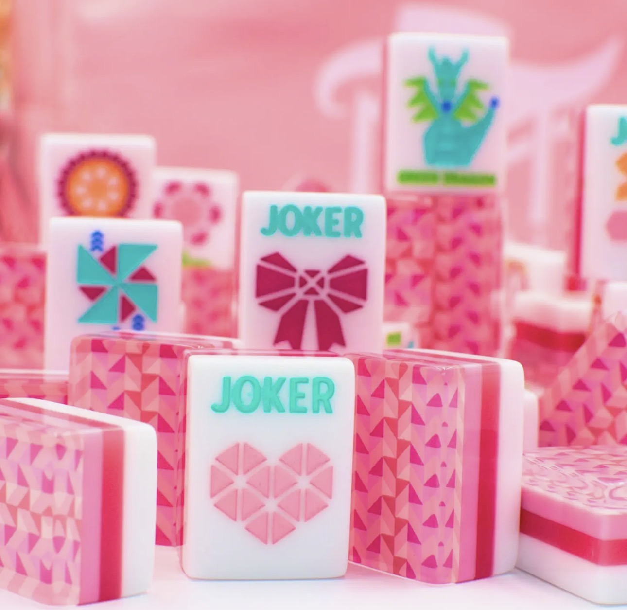 Mahjong Tile Set Crystal Prism/ Motor Series