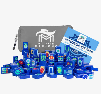 Mahjong Tile Set Crystal Prism/ Motor Series