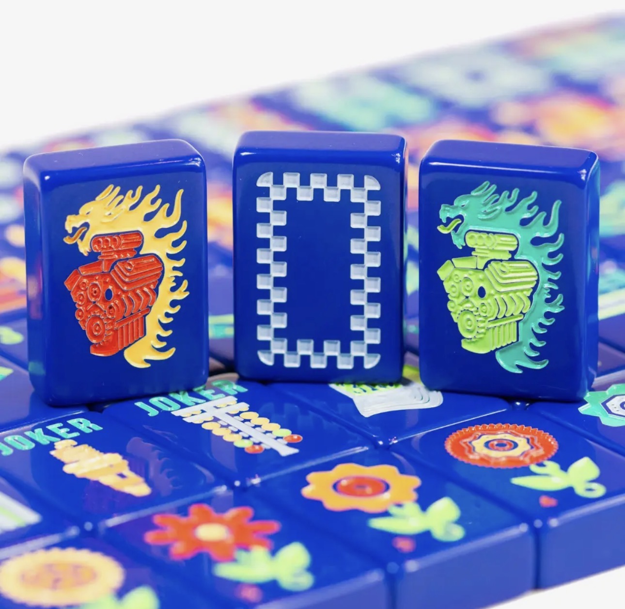 Mahjong Tile Set Crystal Prism/ Motor Series