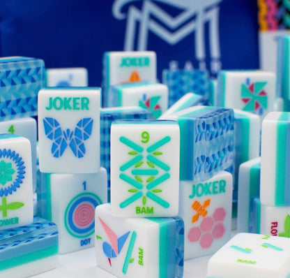 Mahjong Tile Set Crystal Prism/ Motor Series