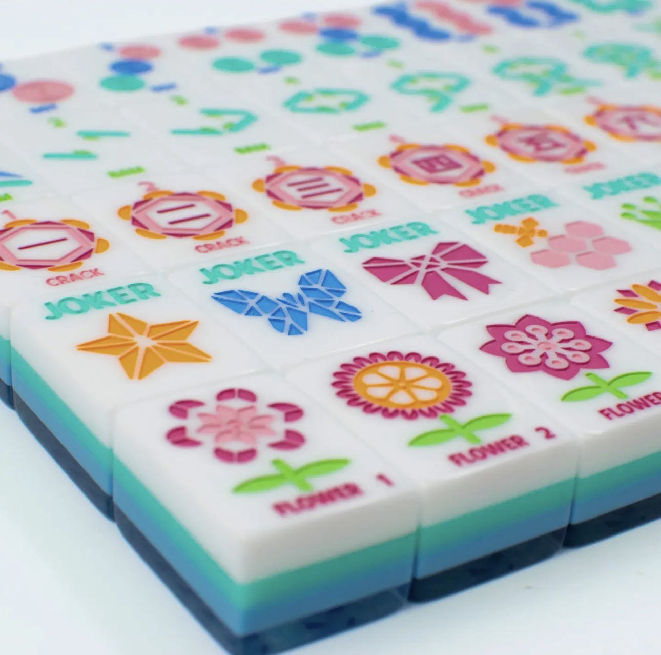 Mahjong Tile Set Crystal Prism/ Motor Series