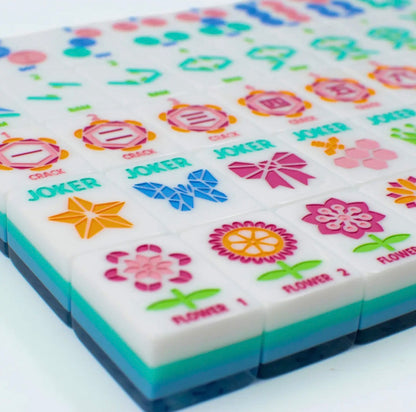 Mahjong Tile Set Crystal Prism/ Motor Series