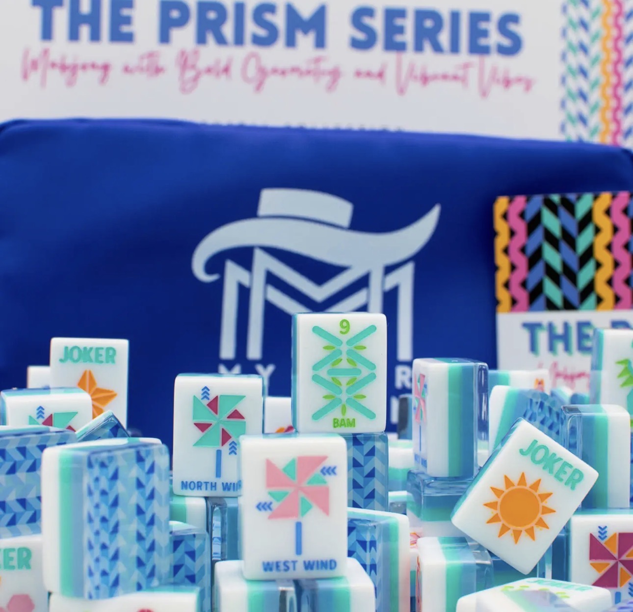 Mahjong Tile Set Crystal Prism/ Motor Series