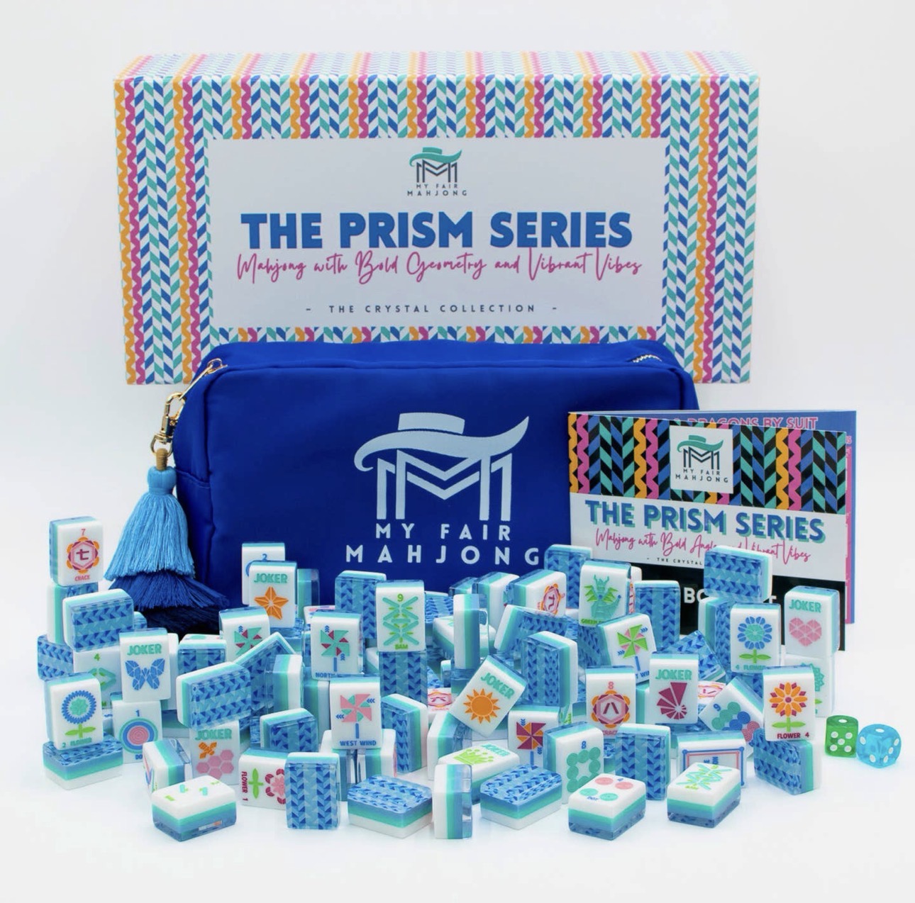 Mahjong Tile Set Crystal Prism/ Motor Series