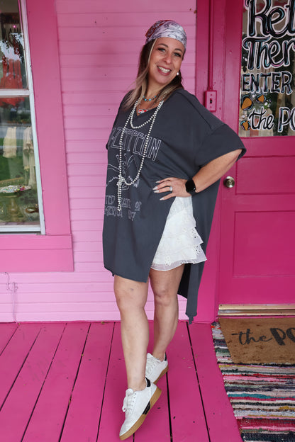 Oversized Led Zeppelin Shirt